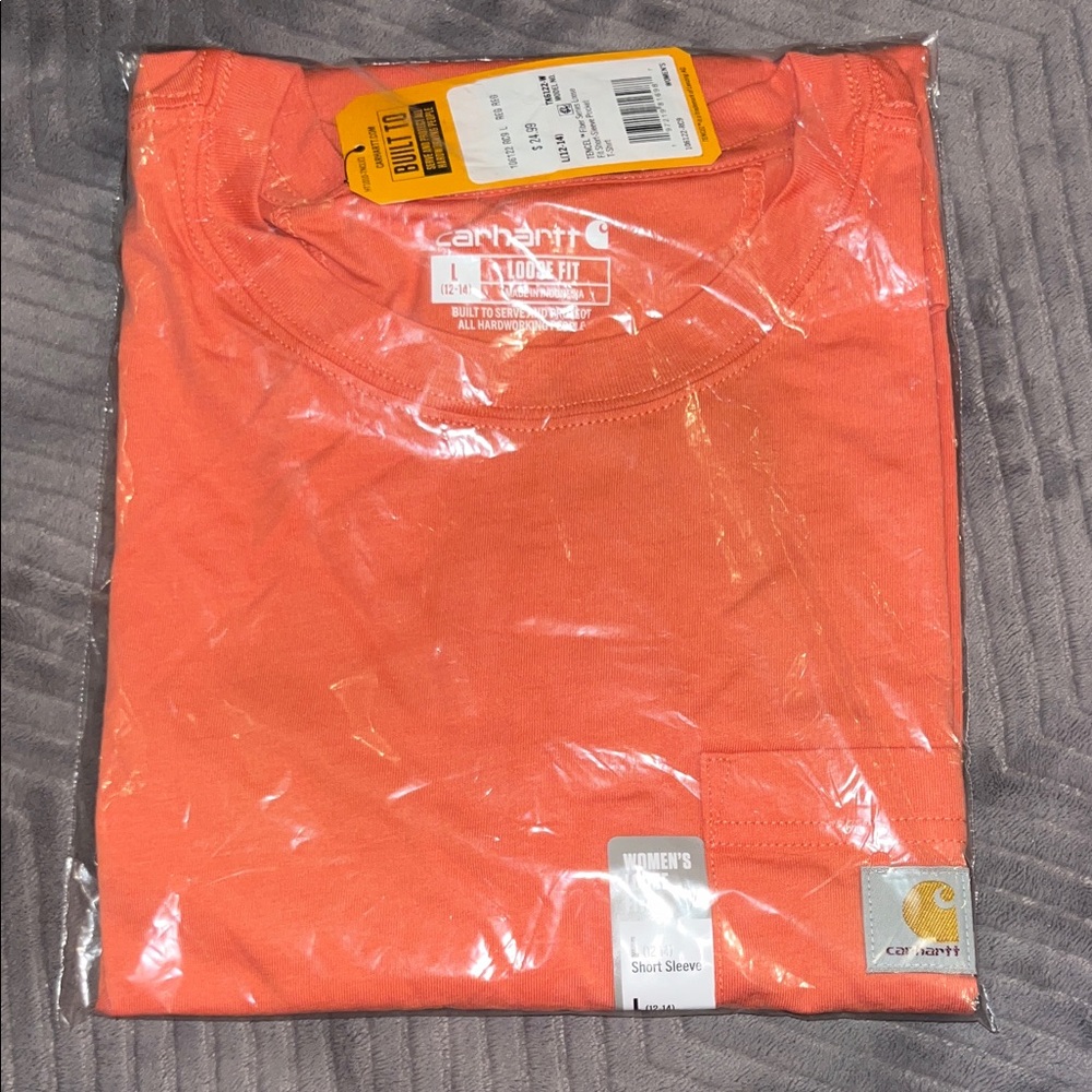 Carhartt Women's Vibrant Coral Tee